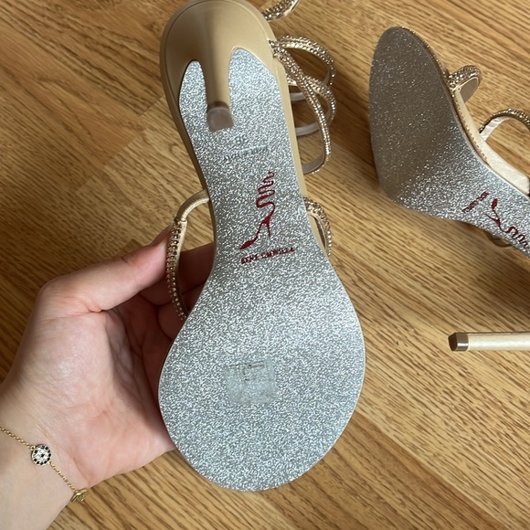 Rene Caovilla Cleo Beige 105 - Picture 7 of 10